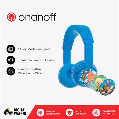 onanoff BuddyPhones Play Plus Over Ear Headphone | Shopee Philippines