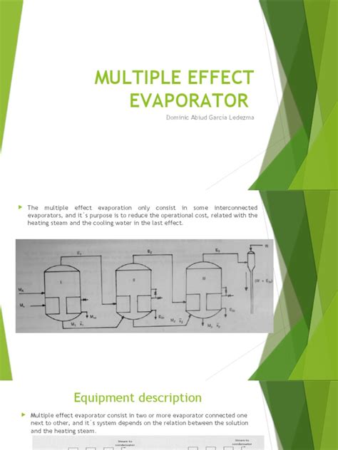 Multiple Effect Evaporator | PDF