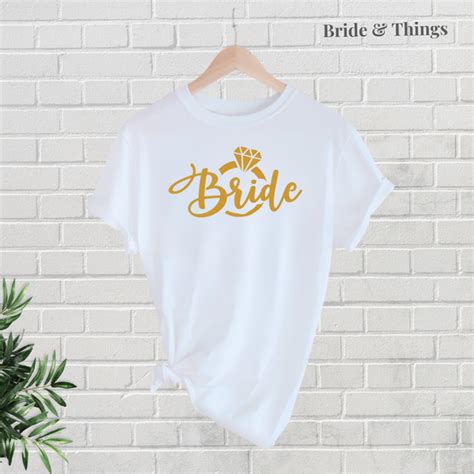 Brides Diamond Ring T Shirt · Bride And Things