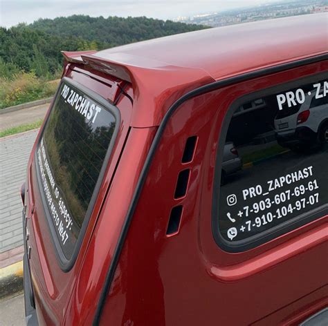 Спойлер на Ниву. Пластиковая дверь — Lada 4x4 3D, 1,7 л, 2015 года ...