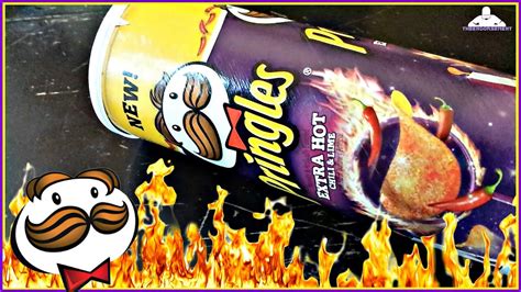 Pringles Extra Hot Chili Lime Review Youtube