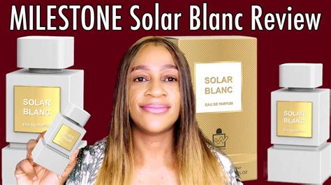 Milestone Solar Blanc Perfume Review Milestone Perfumes My Perfume