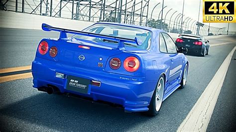 SKYLINE R34 GT R TOKYO EXPRESSWAY GAMEPLAY 4K PS5 YouTube