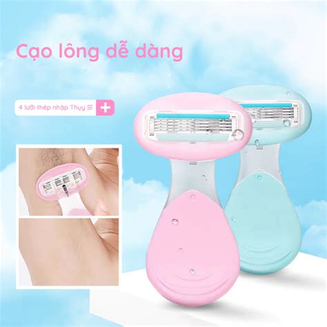 Dao cạo bikini dao cạo cho nữ venus spa 4 lưỡi có che tên Shopee Việt Nam