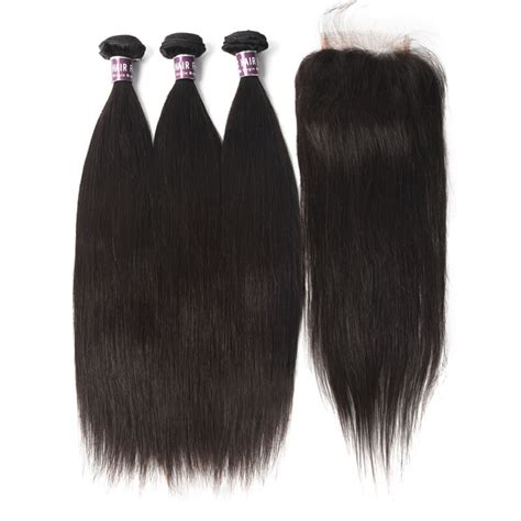 Virgin Brazilian Straight Hair Bundles
