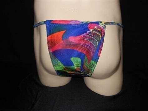 Men S Small Adjustable Micro Bikini Hawaiian Storm EBay
