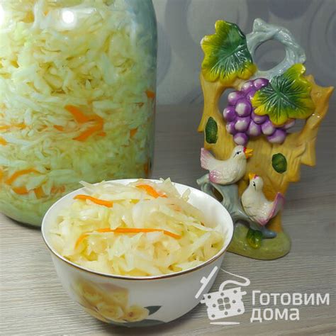 Хрустящая Квашенная капуста в собственном соку (без сахара и рассола ...