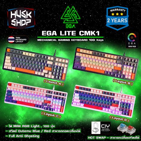 Ega Type Cmk Hot Swap Custome Gaming Keyboard Mechanical Switch