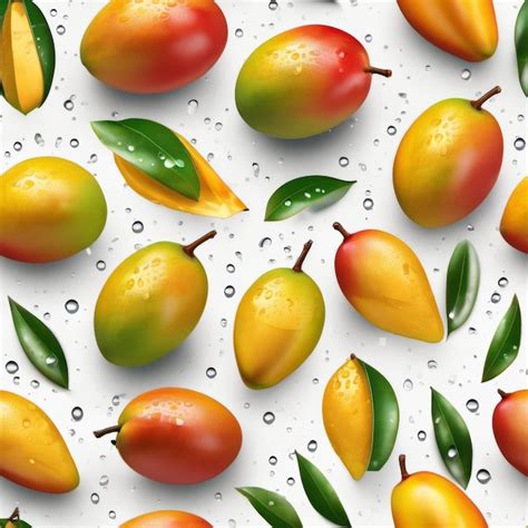 Premium Photo Mango Isolated On White Background