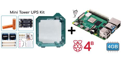 Mini Tower Ups Kit For Raspberry Pi Model B And Kits