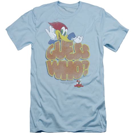 Woody Woodpecker Animated Cartoon Character Guess Who Adult Slim T