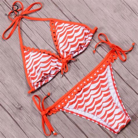 Raintropical Sexy Bikini Women Swimsuit Swimwear Brazilian Bikini