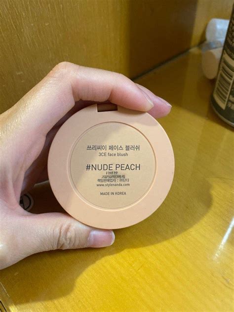CE blush Nude Peach 美容個人護理 健康及美容 皮膚護理 化妝品 Carousell