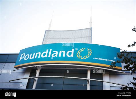 poundland store closures  uk  stock photo alamy