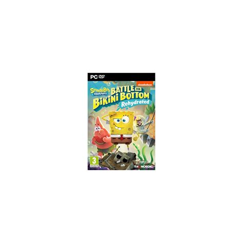 Plaion Spongebob Squarepants Battle For Bikini Bottom Rehydrated Pc Standard Anglais à Prix