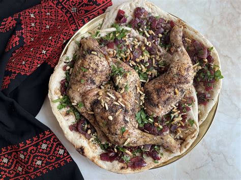 Sumac Chicken Musakhan Recipe Welcome2Jordan