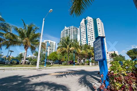 Park In Miami Florida Stock Image Colourbox