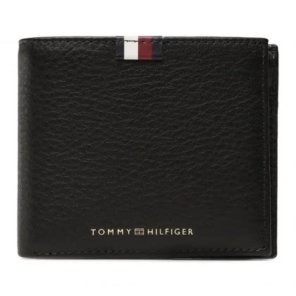 TOMMY HILFIGER card holder AM0AM11265 BDS BLACK