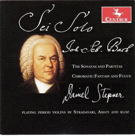 Bach The Sonatas And Partitas Daniel Stepner Cd Album Muziek