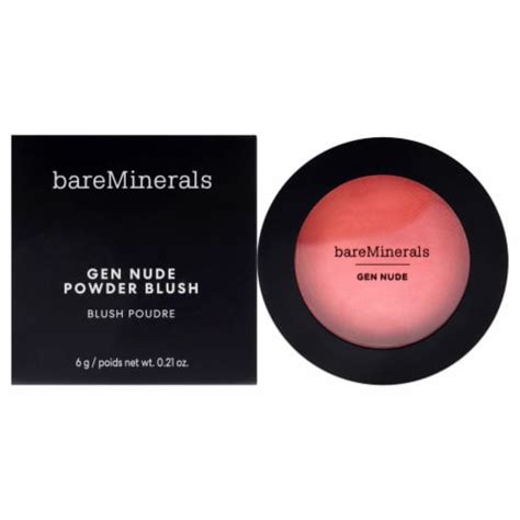 Bareminerals Women Cosmetic Gen Nude Powder Blush Peachy Keen Oz