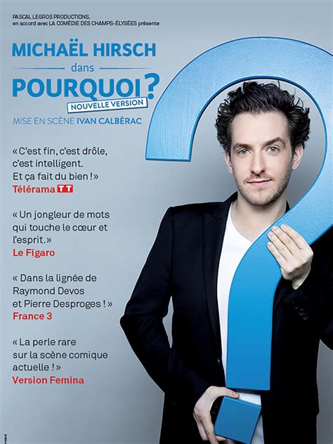 Michaël Hirsch - Comédien, humoriste, auteur