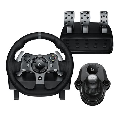 Buy Logitech G920 Driving Force Racing Wheel and Pedals, Force Feedback ...
