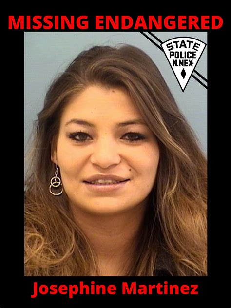 Missing Endangered Person Advisory – Las Vegas, NM – Josephine Martinez