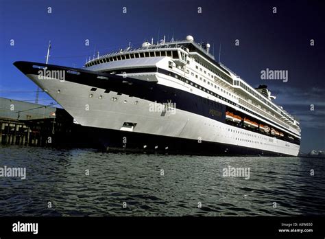 Celebrity Cruise Ship Mercury Kenai Peninsula Seward Alaska Stock Photo