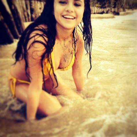 Selena Gomez Yellow Bikini Drunkenstepfather