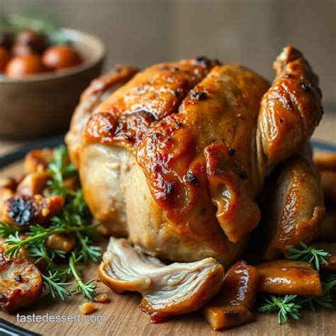 The Ultimate Capon Food Roast: Crispy Skin, Juicy Meat!