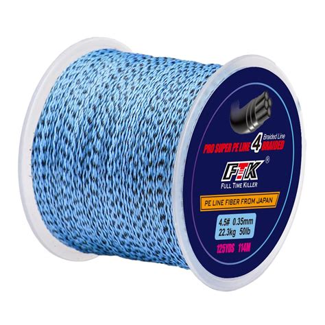 Купить FTK 114M PE цветная плетеная леска 8-60 фунтов 0,1-0,4 мм 4-х ...