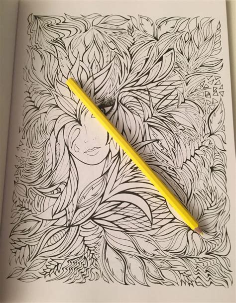 Fanciful Faces Coloring Book Review Coloring Queen