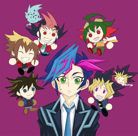 Yusaku Yugi Jaden Yusei Yuma Yuya Yu Gi Oh
