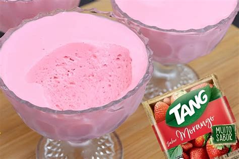 Mousse De Suco Tang Para Fazer Do Sabor Que Mais Gostar Simples E Pr Tico