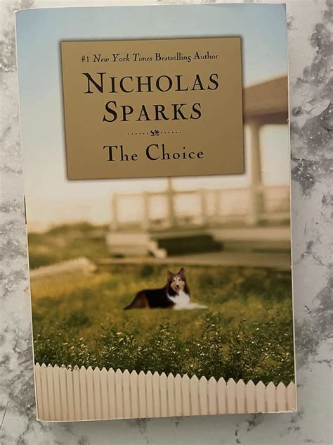 The Choice Sparks Nicholas 9780446698337 Books