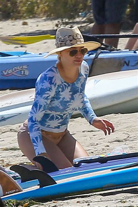 HILARY DUFF In Bikini Bottoms At A Beach In Malibu 07 09 2016 HawtCelebs