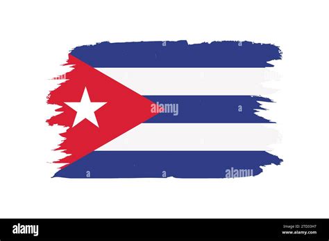 Vector Illustration Of Republic Of Cuba Flag Stock Vector Image And Art