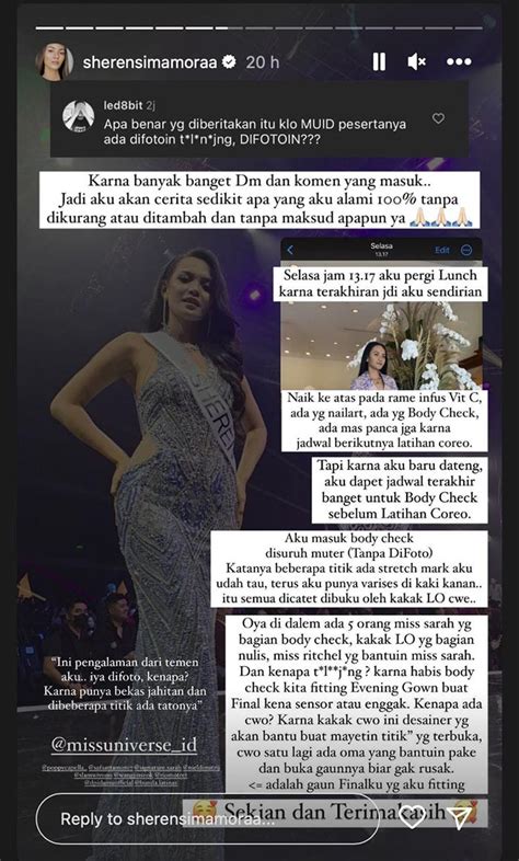 Miss Universe Indonesia Finalist Reveals Shocking Nude Body Checks OBSERVER The Latest