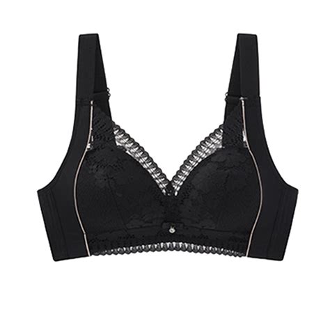 Penkiiy Women Bras Womens Solid Lace Lingerie Bras Plus Size Underwear