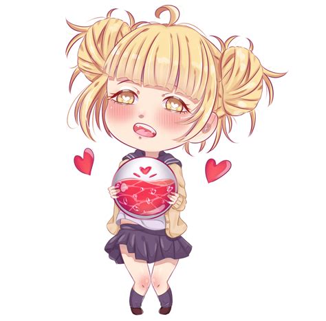 Boku No Hero Academia Himiko Toga Chibi PNG by Omega-sempai on DeviantArt