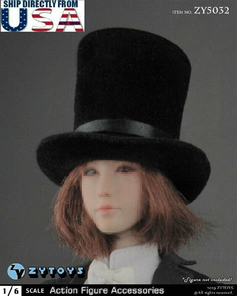 Magician Top Topper Hat For Hot Toys PHICEN JIAOU DOLL Female Figure USA EBay