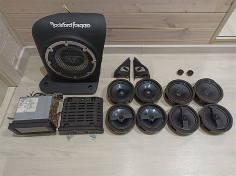 25. Динамики Rockford Fosgate 🔊 — Mitsubishi Pajero Sport (3G), 3 л ...