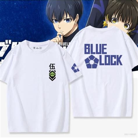 ขายร้อน🔥 แฟชั่นสบาย ๆ พิมพ์ลายกราฟฟิค Jason Blue Lock Yoichi แฟชั่น