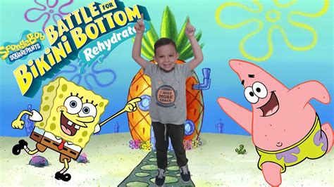 Bob Esponja Batalla En Fondo Bikini Youtube