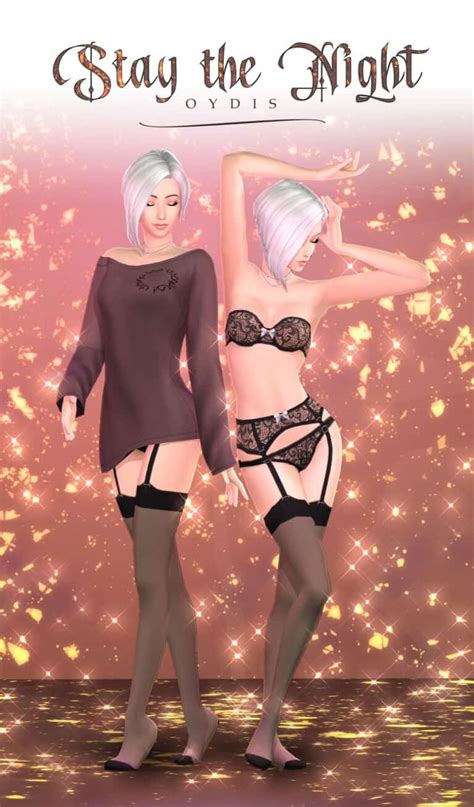 Gorgeous Sims Lingerie Cc For A Date Night