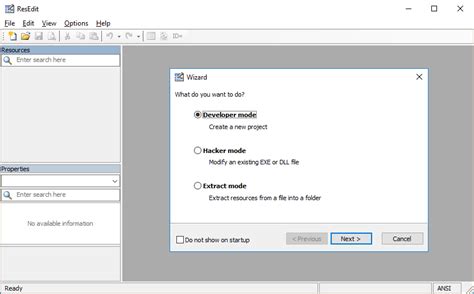 run resedit  turbonet