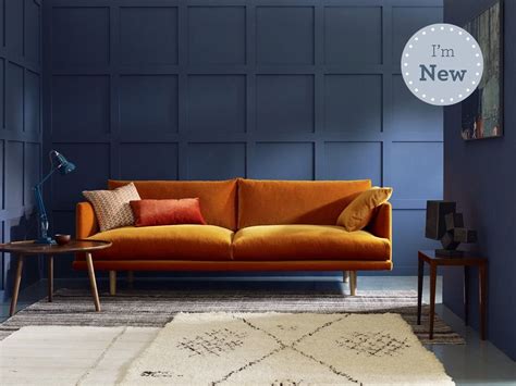 Кожаный синий диван (70 фото) - красивые картинки и HD фото