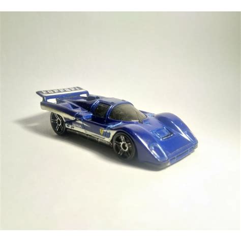Jual Hot Wheels Ferrari 512M Biru Shopee Indonesia