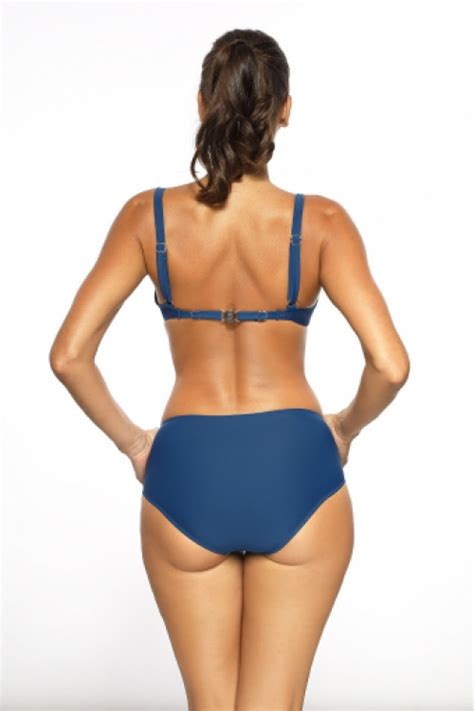Sexy Tweedelige Bikini Met Geplooide Broekje Sexy Bikinis Trendy