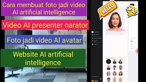 CARA BUAT UBAH TEXT JADI VIDEO AI ARTIFICIAL INTELLIGENCE PRESENTER